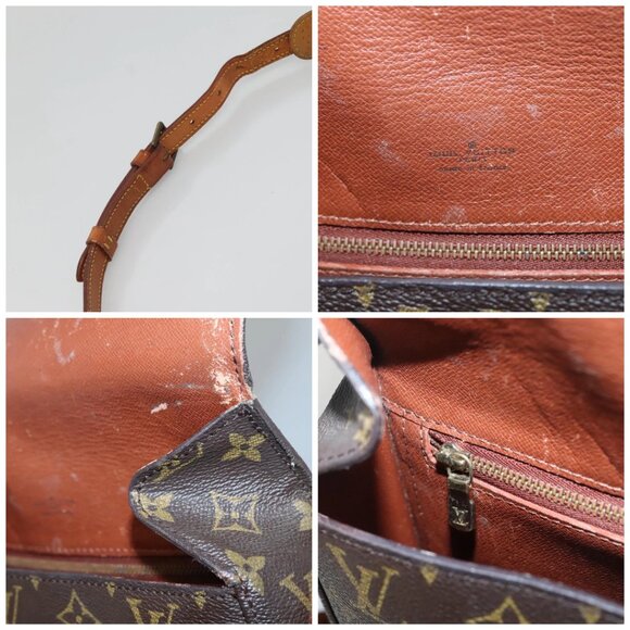 LOUIS VUITTON Monogram Saint Cloud GM Shoulder Bag M51242 LV Auth 140046 - Picture 14 of 15